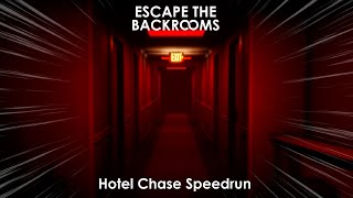 Hotel Chase Speedrun 1:29s- Escape the Backrooms