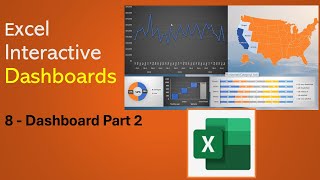 Excel Interactive Dashboards | 8 - Dashboard Part 2