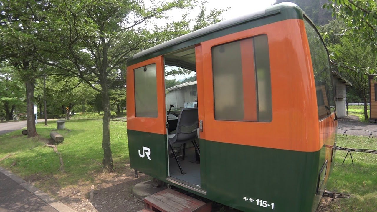 小さなキヤ115-1 屋外展示 碓氷峠鉄道文化むらへ行ってきました
