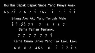 Download Lagu Not Angka Recorder Lagu \ MP3