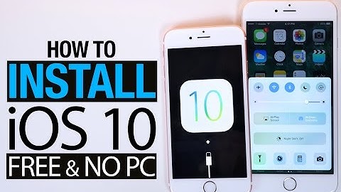 How To Install/Upgrade To iOS 10 Beta Without Computer