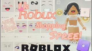 Going on a 1k robux shopping spree!