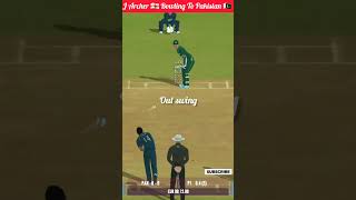 J Archer ?????? Bowling Against Pakistan ??/ world cup 2023 / world cricket championship 3
