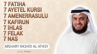 7 Fatiha 7 Ayetel Kürsi 7 İhlas 7 Felak 7 Nas Kuranı Kerim rukye ayetleri