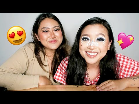 MAKEUP DUO: RECREATING EACH OTHER’S MAKEUP LOOK - CINDERCELLA & AGNES !!