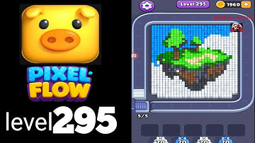 Pixelflow level 295 hard Guide Walkthrough Solution