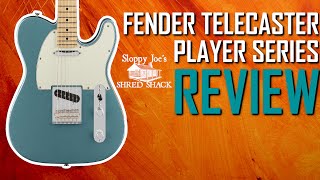FENDER TELECASTER PLAYER SERIES | REVIEW | MORE TALK LESS ROCK | ARE SQUIERS BETTER THAN FENDERS?