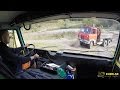 TATRA 815-2 E2 transport macadam | TATRA V8 sound | truck cab view