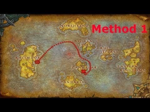 How to travel from: Orgrimmar to Zandalar [Method: 1/2]