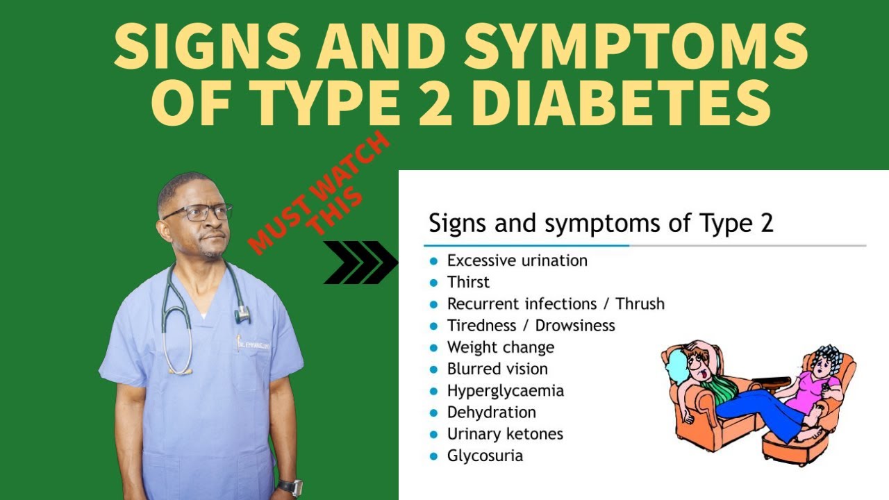 diabetes mellitus type 2 symptoms