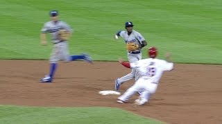 LAD@STL: Dodgers turn two on Johnson in the second