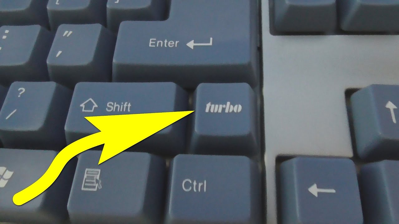 What Does The Turbo Key On The Keyboard Do YouTube What Does The Turbo Key On The Keyboard Do YouTube