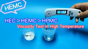 Viscosity Test for Cellulose Ether :HPMC/HEMC/HEC in high temperature