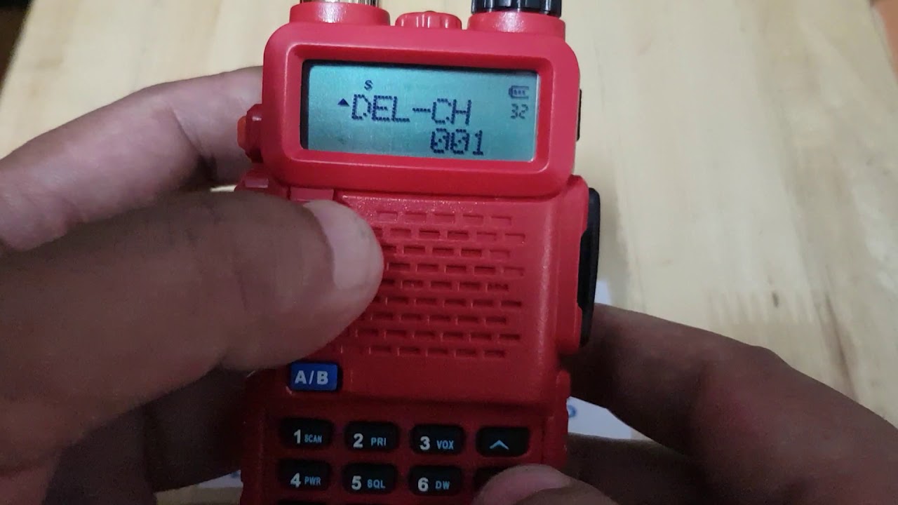 วิธีบันทึกช่อง (Memory) Icom uv95