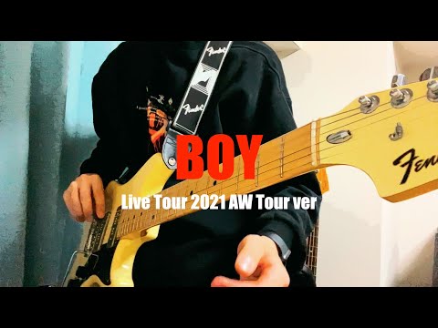 [Live Tour 2021 AW Tour ver] BOY / King Gnu (guitar cover)