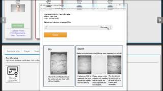 How to Upload Birth Certificate screenshot 5