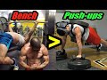3 Reasons Why BENCH PRESSES are Better Than Push-ups (EVEN MORE MUST SEE!)