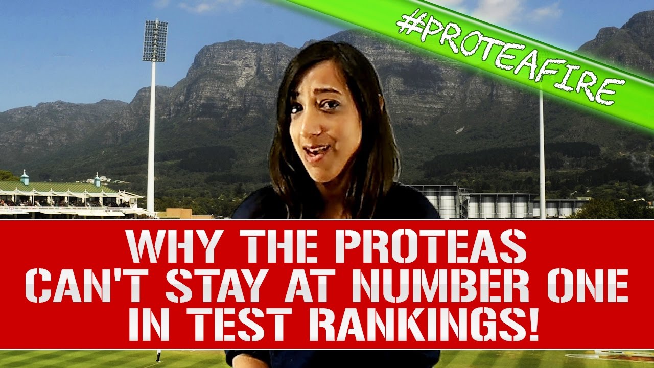 Why the Proteas can't stay at number one in Test rankings - YouTube