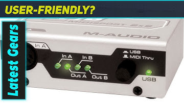 M-Audio Midisport 2x2: Essential MIDI Connectivity
