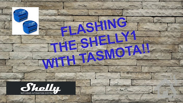 Flashing the Shelly1 with Tasmota!!!
