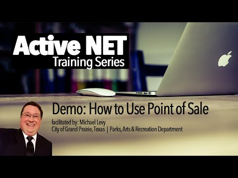 Michael D. Levy: ActiveNET Training #13 - Demo: How to Use Point of Sale?