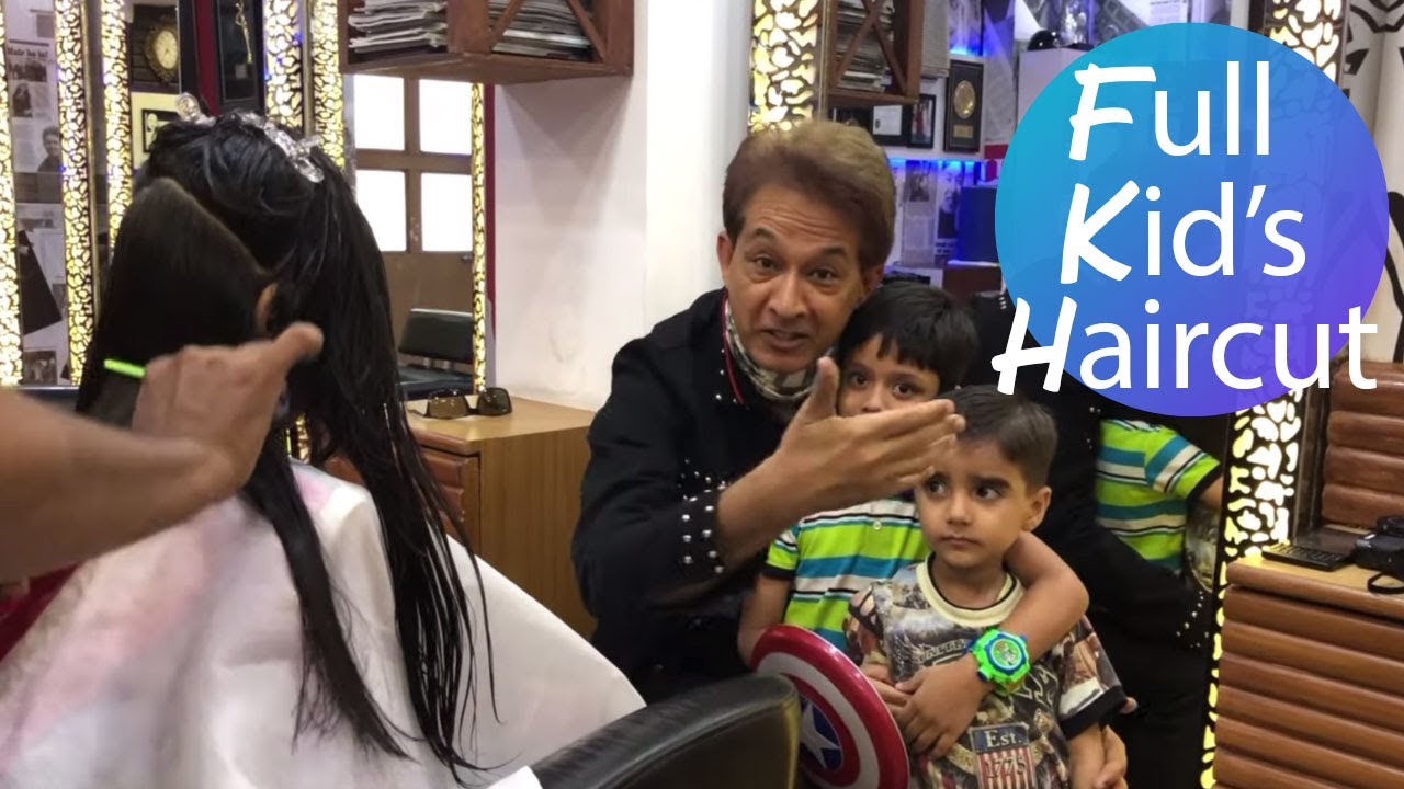 Modern kids haircut styles have - Jawed Habib Pondicherry