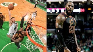 Tatum Dunks on LeBron! Cavs Advance to Finals! 2018 NBA Playoffs