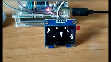 Arduino game OLED display - Cowboy Duel