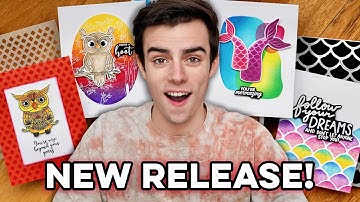 NEW Simon Hurley create. Release LIVE - STAMPS & STENCILS!