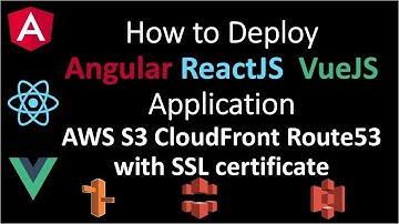 How to Create and Deploy Angular Application to AWS S3?