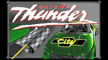 Days of Thunder (Amiga 50Hz) - Intro / Attract Mode