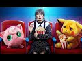 How to Sneak Sweets into the Movies! Wednesday Addams and Pokémon in Real Life!