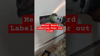 Metal board Labling Outside Metal board Labling Outside