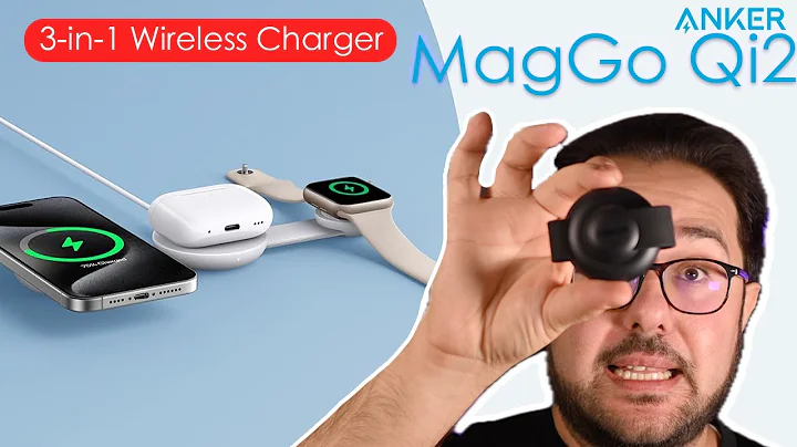 Anker MagSafe Compatible 15W MagGo UFO 3-in-1 Charger