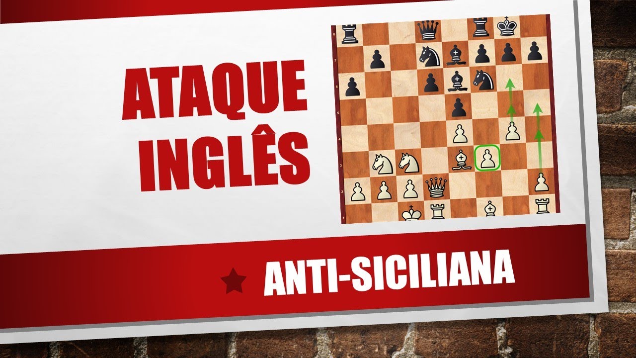 AULA GRATUITA 01 - Como jogar a Siciliana Najdorf - Ataque Inglês