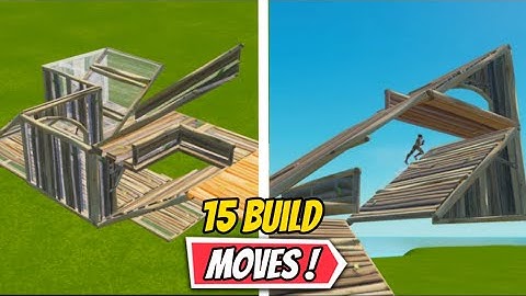 Top 15 MUST LEARN Build Moves You NEED TO KNOW! (Beginner To Pro)