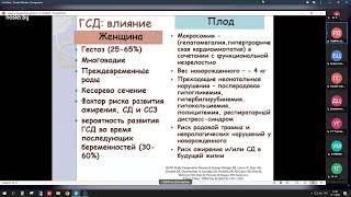 Клинический протокол диагностики и ведения пациенток с гестационным сахарным диабетом