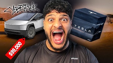 THIS $99,000 TESLA CYBERTRUCK BOX WAS INSANE! (RILLABOX)