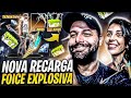 🔥FREE FIRE AO VIVO🔥NOVA RECARGA FOICE EXPLOSIVA🔥RANKEADA INSANA COM OS INCRITOS🔥LIVE ON🔥