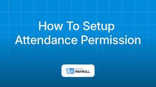 How To Setup Attendance Permission | Petpooja Payroll | Petpooja