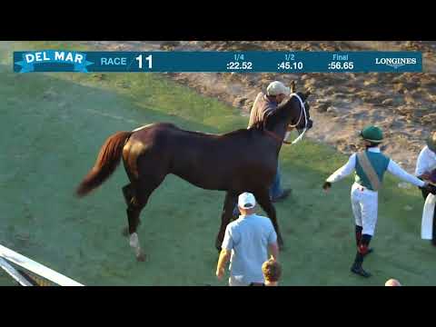 Jaguar Jon wins race 11 at Del Mar 9/5/26