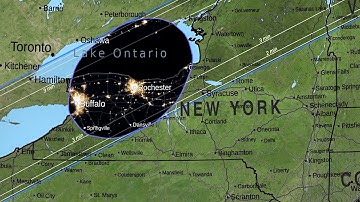 Total solar eclipse: Path of totality across United States 2024