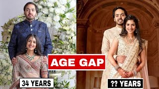 Famous Shocking Age Gap in Anant Ambani and Her Fiancee Radhika Merchant ! Net worth, Qualifications & DOB Wealth