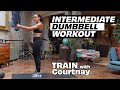 Train with Courtnay | Intermediate Dumbbell Workout