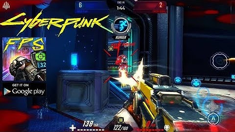 CyberPunk FPS Shooting Game Gameplay - Android | Jaffuislive