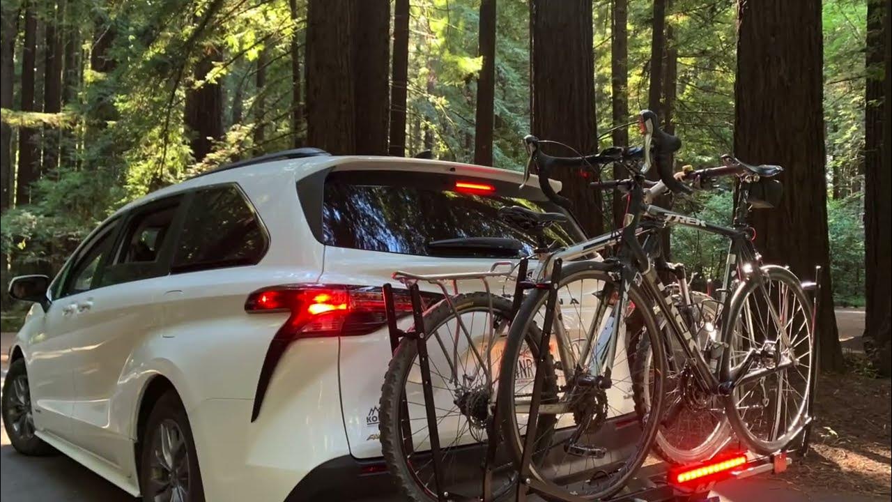 Kody Light 1Up EquipD Bike Rack Install Brightest and Safest Bike