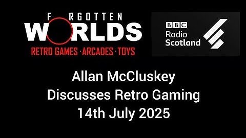 Forgotten Worlds on the Radio!