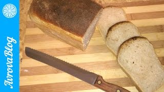 Белый формовой хлеб на двух заквасках Белый формовой хлеб на двух заквасках