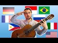 10 Beautiful National Anthems on Guitar