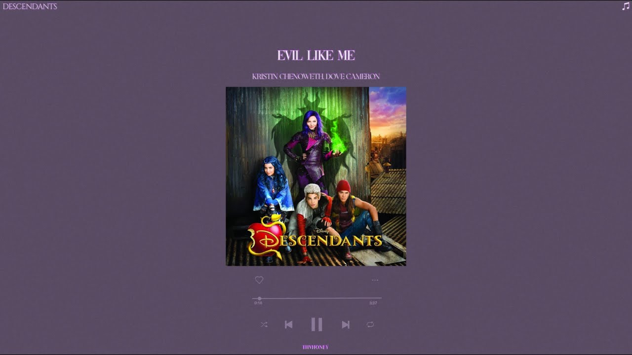 descendants - evil like me (slowed + reverb)